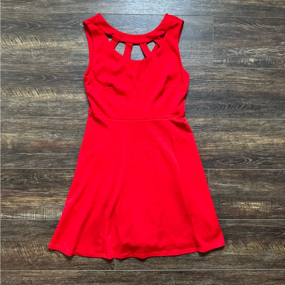 Kandy Kiss Stretch Red Dress 4 - Picture 2 of 6